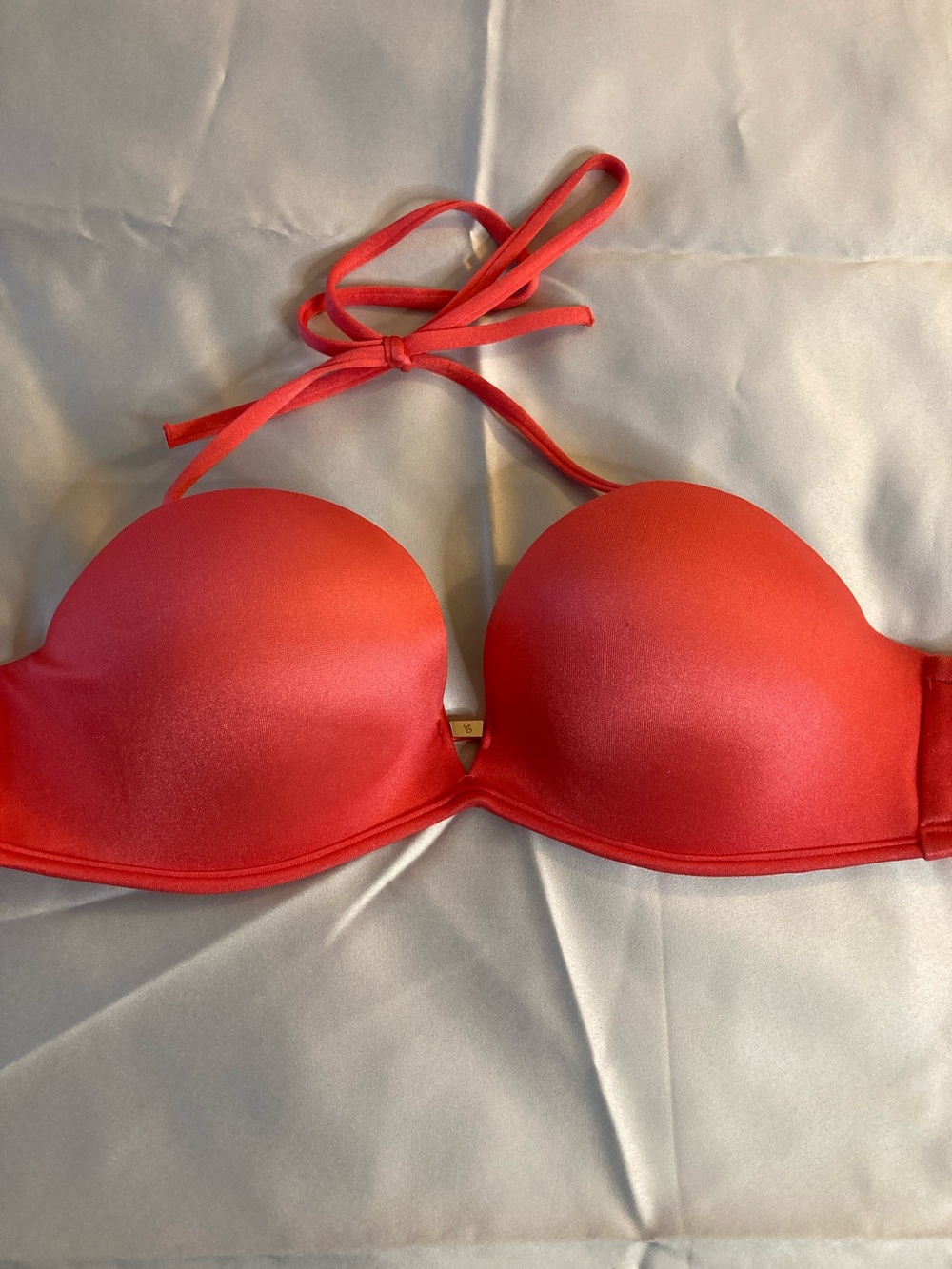 Victoria's Secret swim coral Molded Bikini Top